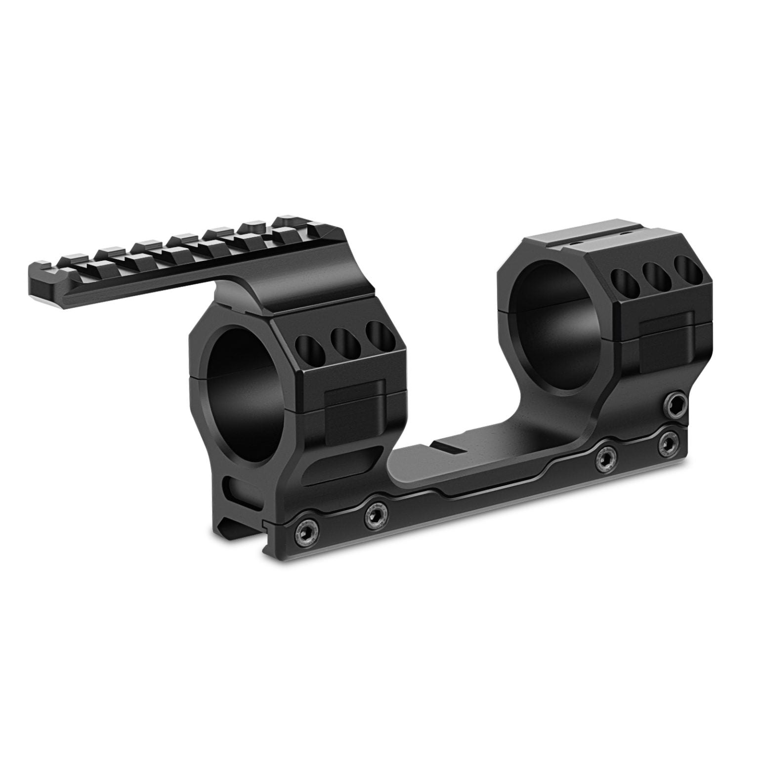 NcSTAR VR30 30mm Tactical Scope Rings – Universal Medium Height For Picatinny/Weaver – 2-Pack