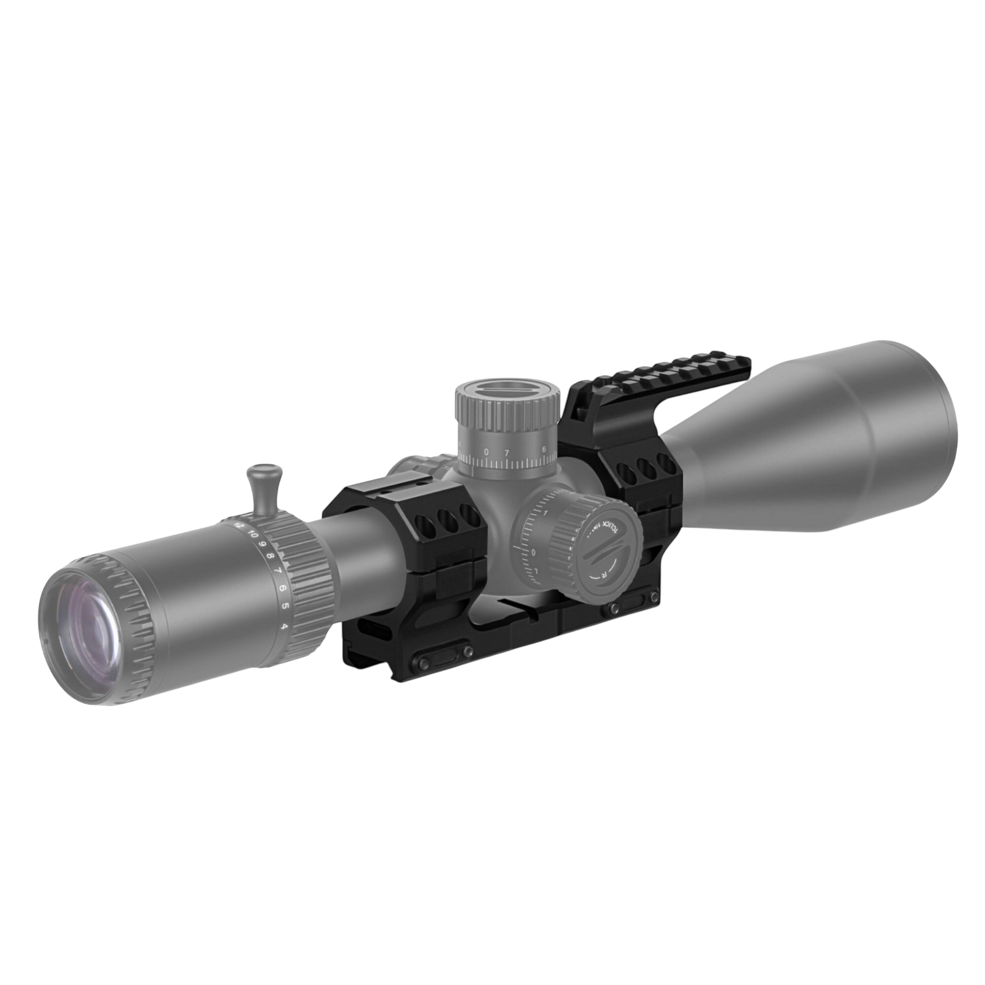 SNIPA™ NorthLine 34 – 30mm Tactical Precision Rifle Scope Mount with Integrated Level & Top Picatinny Rail
