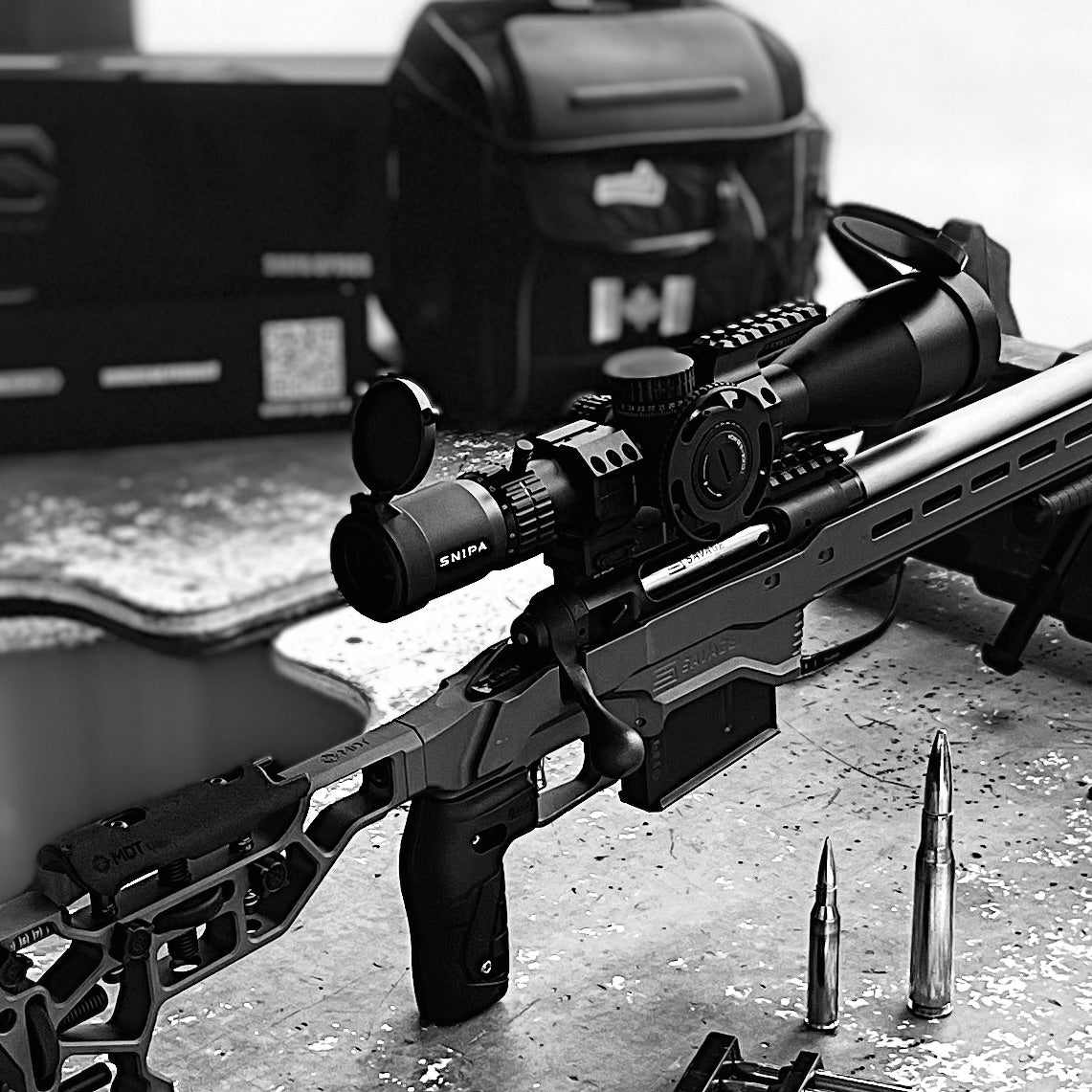 SNIPA™ Northline Tactical Precision Rifle Scope Mount with Integrated Level & Top Picatinny Rail