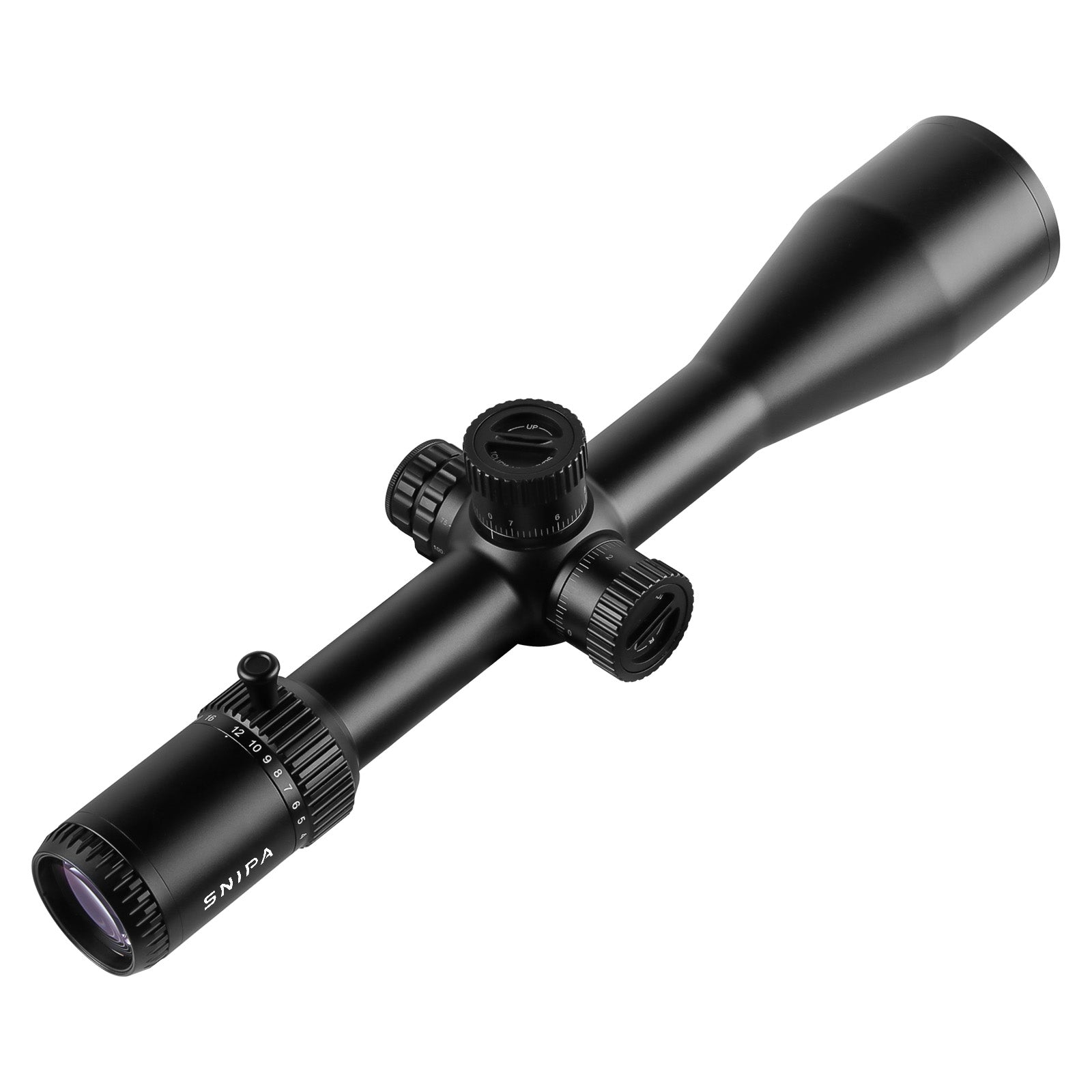 SNIPA™ Yukon Edge 4–40×56 FFP Rifle Scope – 34mm Tube, Illuminated MOA Reticle, 1/8 MOA Turrets