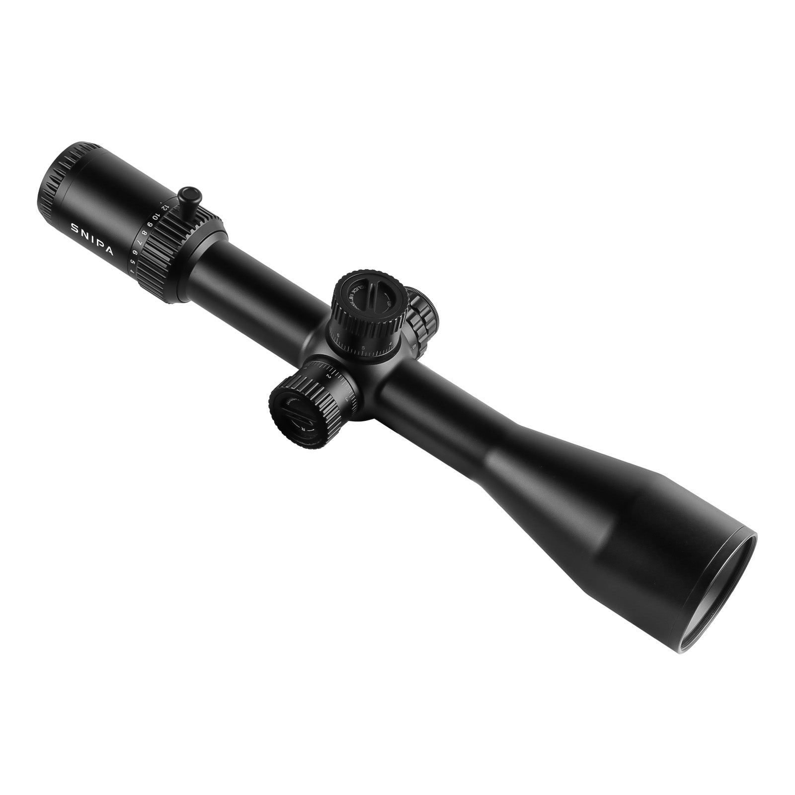 SNIPA™ Yukon Edge 4–40×56 FFP Rifle Scope – 34mm Tube, Illuminated MOA Reticle, 1/8 MOA Turrets