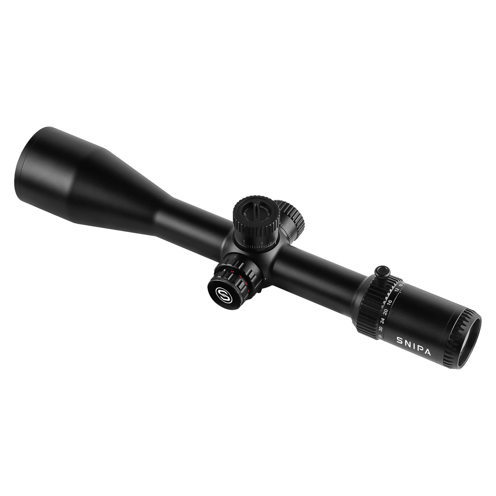 SNIPA™ Yukon Edge 4–40×56 FFP Rifle Scope – 34mm Tube, Illuminated MOA Reticle, 1/8 MOA Turrets