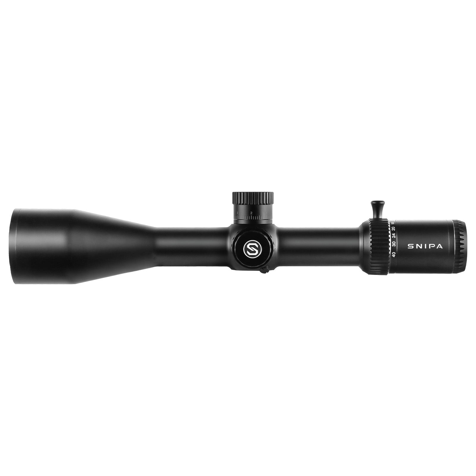 SNIPA™ Yukon Edge 4–40×56 FFP Rifle Scope – 34mm Tube, Illuminated MOA Reticle, 1/8 MOA Turrets