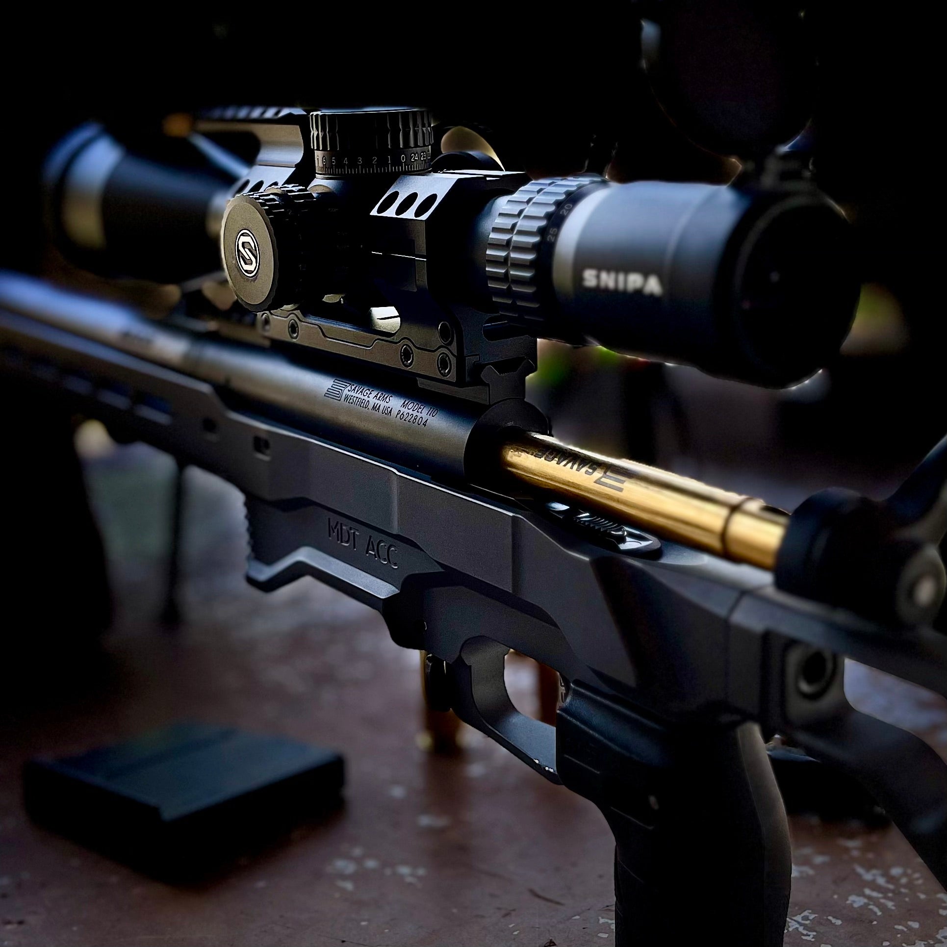 SNIPA™ ROCKIES X 5-25×56 FFP Rifle Scope – Illuminated Reticle, 34mm Tube, Zero Stop, IPX7, | Side Focus Wheel, Tactical Mount & Sunshade Tube Included